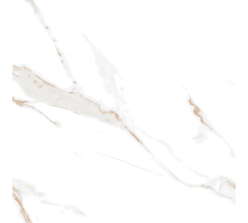 Calacatta Sharp Gold Керамогранит белый 60х60 Полированный