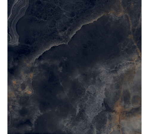 Interstellar Black Керамогранит чёрный 80х80 полированный