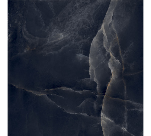 Interstellar Black Керамогранит чёрный 80х80 полированный