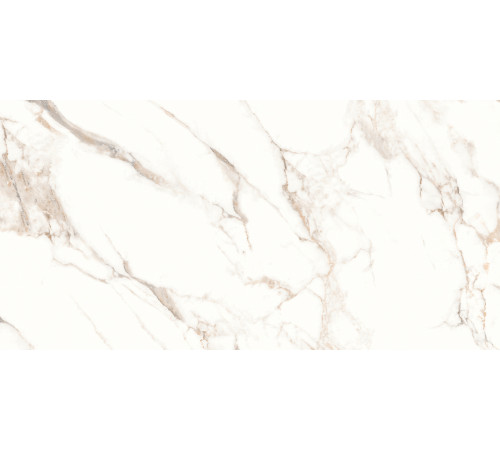 Statuario Ice Керамогранит белый 60х120 лаппатированный шайн