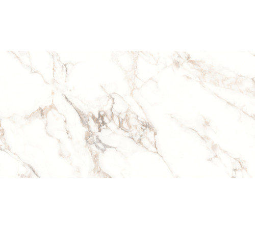 Statuario Ice Керамогранит белый 60х120 лаппатированный шайн