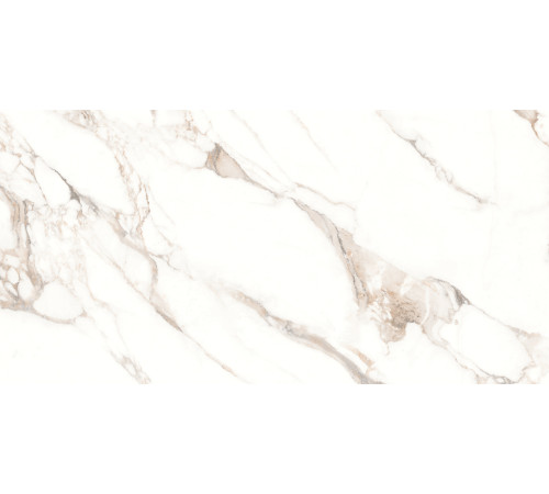 Statuario Ice Керамогранит белый 60х120 лаппатированный шайн