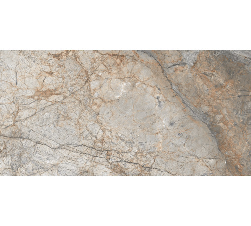 Spark Керамогранит коричневый 60х120 лаппатированный шайн