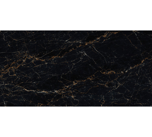 Nirvana Black Керамогранит черный 60х120 Полированный