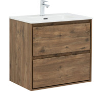 Тумба под раковину Aquanet Милан 70 дуб рустикальный