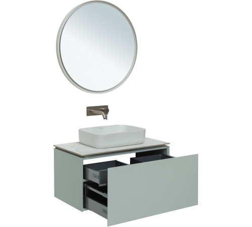 Тумба под раковину Allen Brau Infinity 85 1.21002.PWM папирус матовый