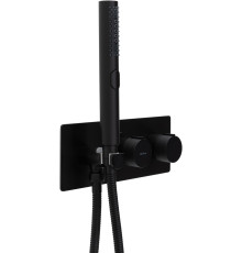 Смеситель для ванны Allen Brau Liberty 5.33009-31 (с внутренней частью, 2 хода) черный матовый