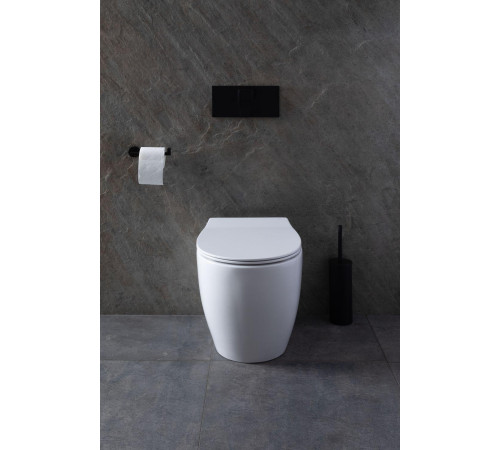 Чаша приставного унитаза Allen Brau Fantasy 4.11007.20 белый глянец