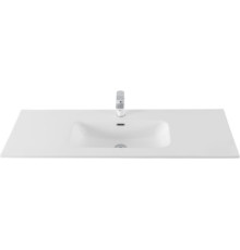 Раковина Aquanet Flat 120 белая матовая