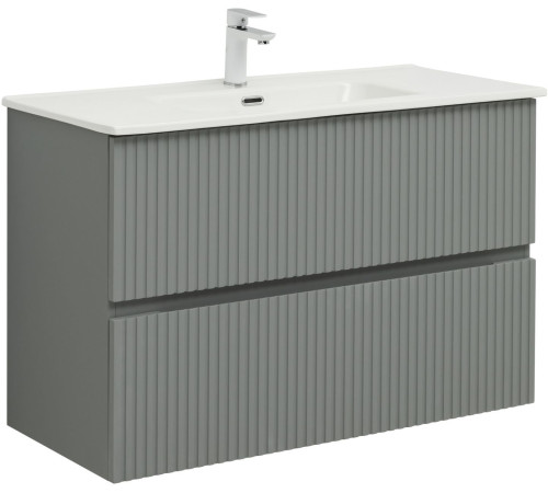 Тумба под раковину Aquanet Джейн 100 мисти грин