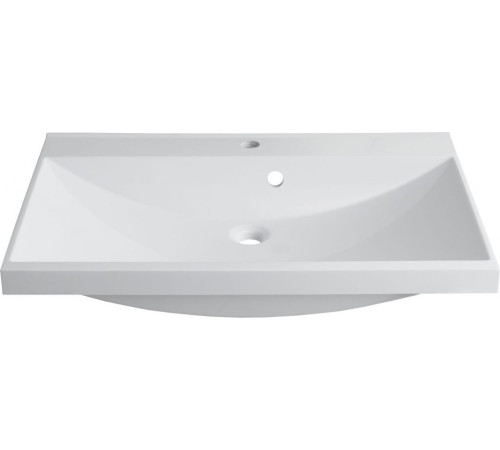 Тумба под раковину Aquanet Тренд 75 дуб рустикальный/белый сатин