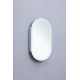 Зеркальный шкаф Aquanet Монте 50 белый, с LED подсветкой