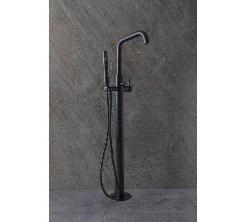 Смеситель для ванны Allen Brau Priority 5.31008-31 (с внутренней частью) черный матовый