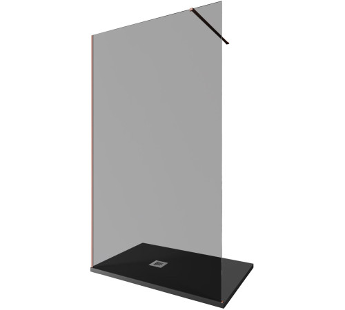 Душевая перегородка Allen Brau Infinity 1 120 3.21024.60.T медь браш