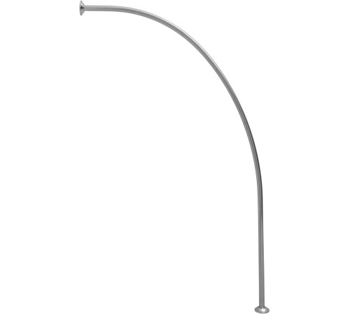 Карниз для ванны Aquanet Mia полукруглый 140х80