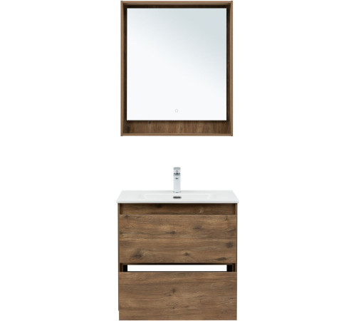 Тумба под раковину Aquanet Милан 70 дуб рустикальный