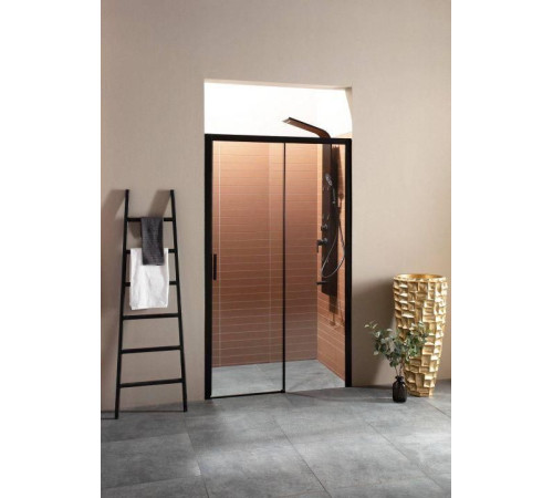 Душевая дверь Aquanet Pleasure AE60-N-140H200U-BT 140, прозрачное стекло