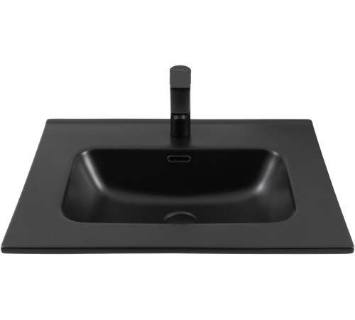 Раковина Aquanet Flat 60 черная матовая