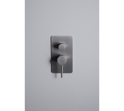 Смеситель для ванны Allen Brau Priority 5.31A11-BN (с внутренней частью, 3 выхода) никель