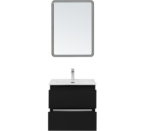 Тумба под раковину Aquanet Вега 2.0 60 черный