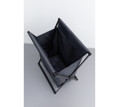 Корзина для белья Allen Brau Priority черный/серый