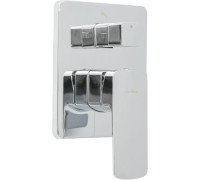 Смеситель для душа Allen Brau Infinity X2 5.21014-00 (с внутренней частью, 2 выхода) хром