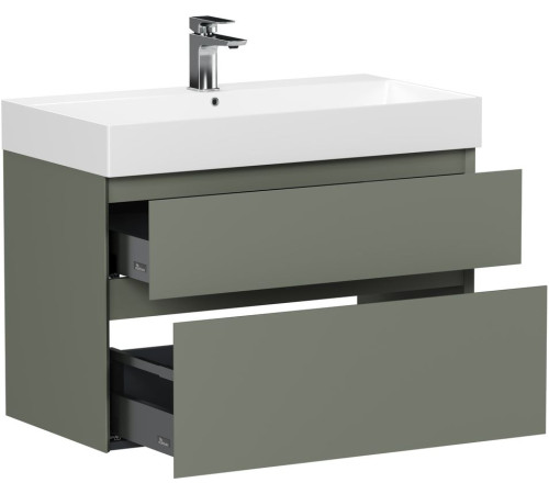 Тумба под раковину Allen Brau Infinity 85 1.210026.CGM олива матовый