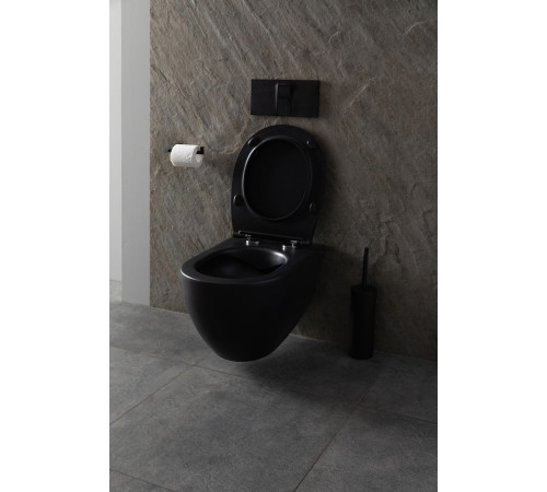 Чаша подвесного унитаза Allen Brau Reality 4.32006.31 черный матовый