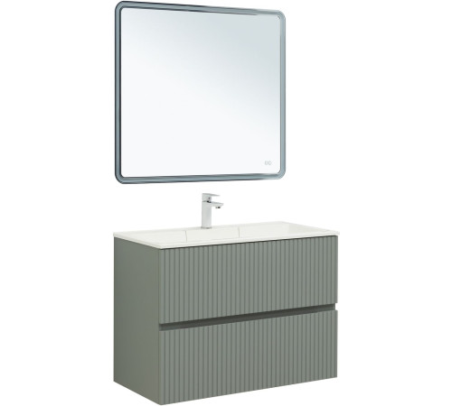 Тумба под раковину Aquanet Джейн 90 мисти грин