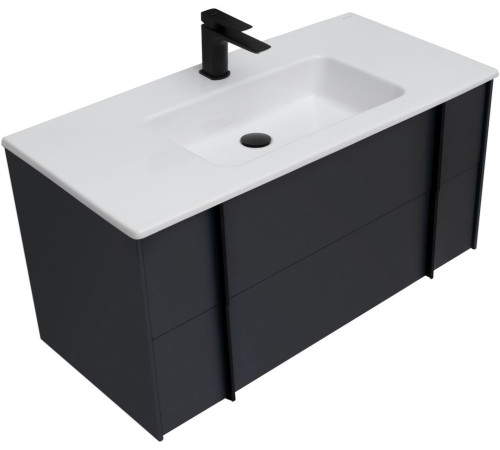 Тумба под раковину Allen Brau Reality 100 1.32007.AM антрацит матовый