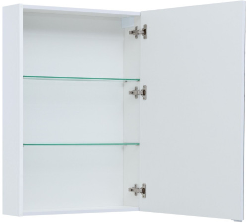 Зеркальный шкаф Aquanet Алвита New 60 Белый матовый