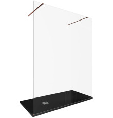 Душевая перегородка Allen Brau Infinity 2 160 3.21059.60 медь браш