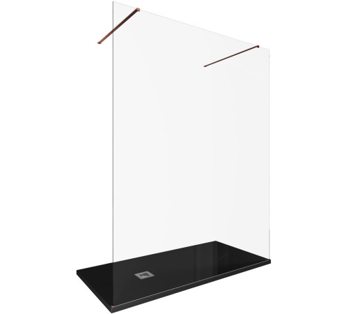 Душевая перегородка Allen Brau Infinity 2 160 3.21059.60 медь браш