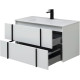 Тумба под раковину Allen Brau Reality 90 1.32006.WM белый матовый