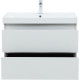 Тумба под раковину Aquanet Альтера 80 белый матовый