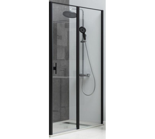 Душевая дверь Allen Brau Priority 100 3.31006.BBA черный браш