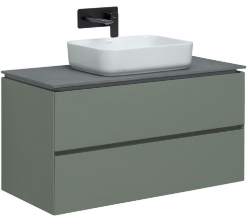 Тумба под раковину Allen Brau Infinity 100 1.21003.CGM олива матовый