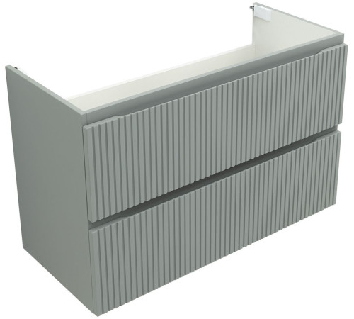 Тумба под раковину Aquanet Джейн (Flat) 100 мисти грин