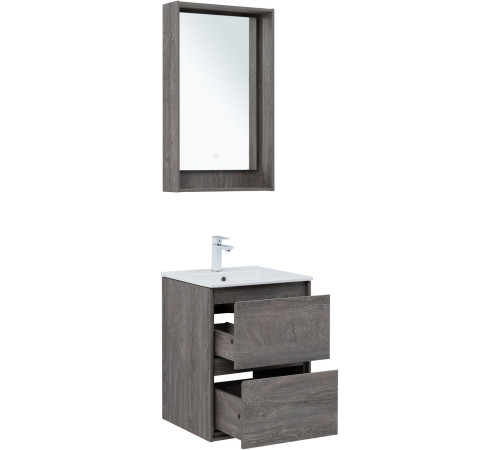 Тумба под раковину Aquanet Милан 50 дуб рошелье