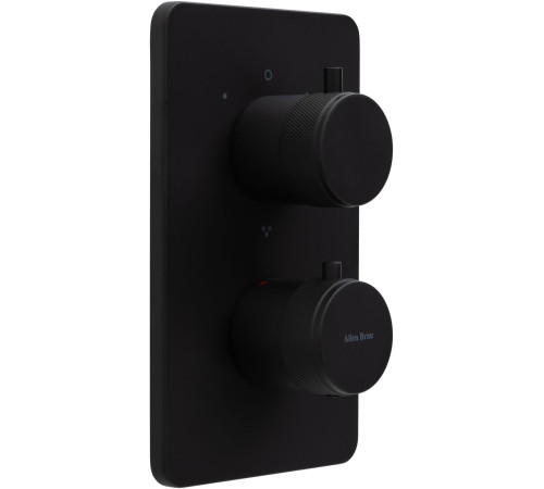 Смеситель для ванны Allen Brau Priority 5.31314-31 (с внутренней частью, 3 выхода) черный матовый