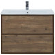 Тумба под раковину Aquanet Милан 85 дуб рустикальный