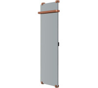 Полотенцесушитель электрический Allen Brau Infinity 140x44 с рейлингом и креплением, медь браш