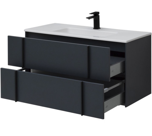 Тумба под раковину Allen Brau Reality 100 1.32007.AM антрацит матовый