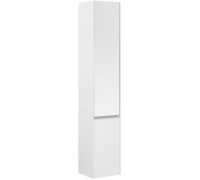 Шкаф-пенал Aquanet Гласс 35 белый