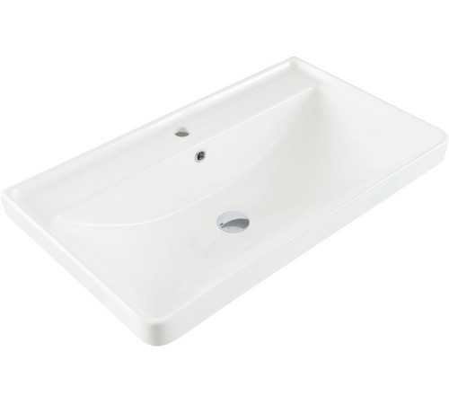 Тумба под раковину Aquanet Оптима 80 дуб светлый