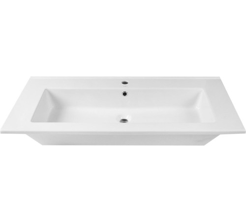 Тумба под раковину Aquanet Милан 105 белый глянец