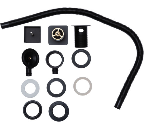 Слив-перелив для ванны Allen Brau Infinity 5.21028-31 черный матовый