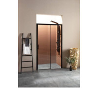 Душевая дверь Aquanet Pleasure AE60-N-130H200U-BT 130, прозрачное стекло