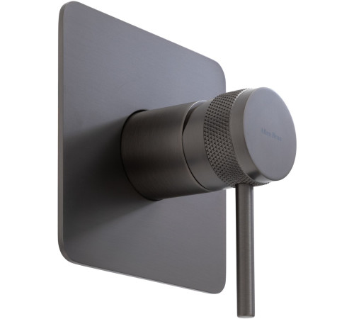 Смеситель для душа Allen Brau Priority 5.31012-MG (с внутренней частью, 1 выход) графит браш