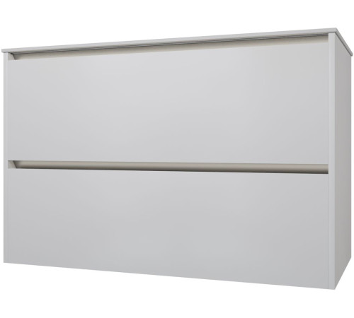 Тумба под раковину Allen Brau Activity 100 1.34006.WM белый матовый/черный браш